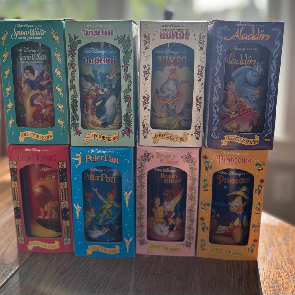 Disney Collector Series Glasses - 1994